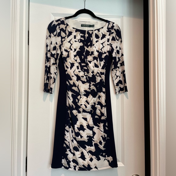 Lauren - Ralph Lauren Midi Jersey Dress - Picture 1 of 8
